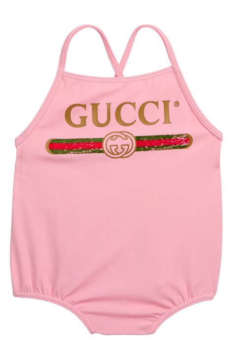 gucci baby swimsuit